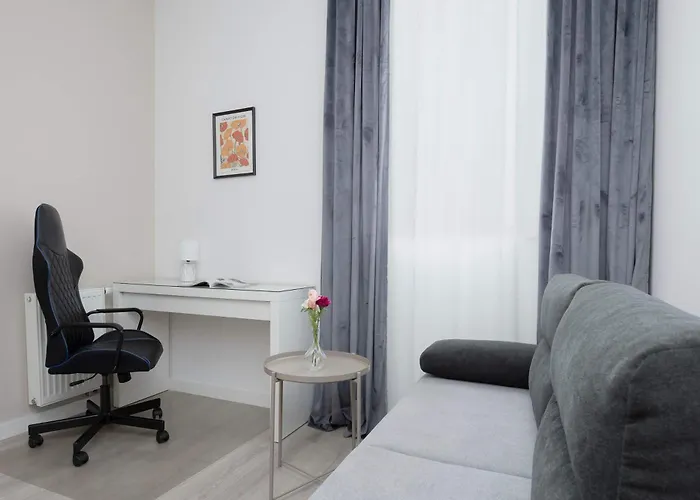 Family Cybernetyki With Ac And Parking By Renters * Varsóvia